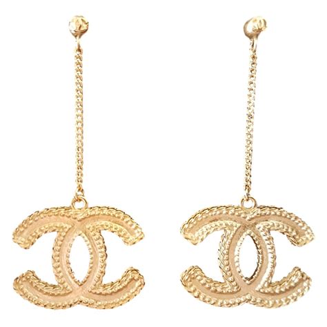 chanel classic earrings price 2017|vintage Chanel earrings for women.